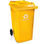 Poubelle plastique bac ordures 120 240 360 litres - Photo 3