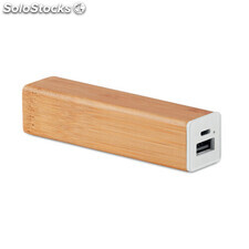 Power Bank bambu 2200 mAh madeira MIMO9673-40