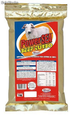 Power sea beef turbo - balde 4kg, saco 1kg - Foto 2