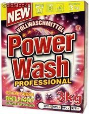 Power Wash Vollwaschmittel Professional 3kg proszek do prania tkanin Uniwersalny