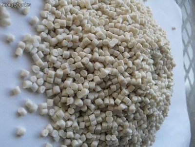 Pp (polypropylène) recyclé homopolymère Granulés de couleur blanche - Photo 2