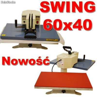 Prasa termotransferowa 60x40cm swing