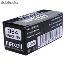 Prata pilha de óxido Maxell