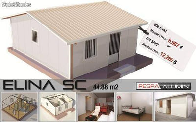 Prefabricated Super Economic House Elina sc, by Pespa Group