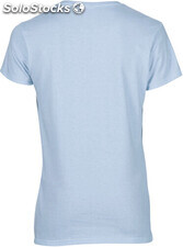 Premium Cotton Ladies&#39; V-Neck T-shirt T-shirt de senhora Premium decote em V