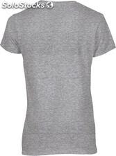 Premium Cotton Ladies&#39; V-Neck T-shirt T-shirt de senhora Premium decote em V