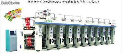 Prensa de sobreimpresión por grabado en color informatizada automática dnay1100a