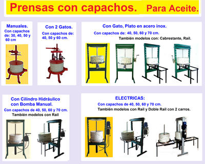 Prensa Electrica hidráulica para aceitunas. - Foto 2