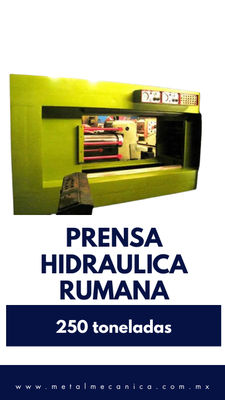 Prensa Hidraulica 250 Toneladas - Foto 5