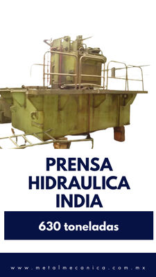 Prensa Hidraulica 630 Toneladas - Foto 3