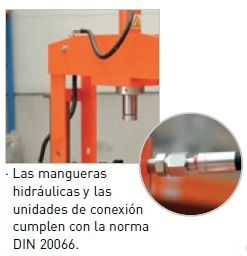 Prensa hidraulica con cilindro movil wpp 30 e unicraft - Foto 3