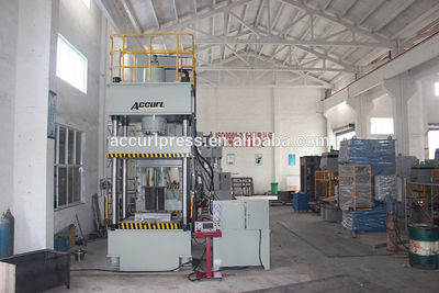 Prensa hidráulica cuatros columnas HBP-1000A prensa hidraulica de moldeo - Foto 3
