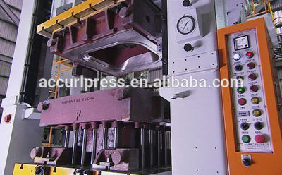 Prensa hidráulica cuatros columnas HBP-1250 prensa hidraulica de moldeo - Foto 5