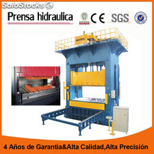Prensa hidráulica cuatros columnas HSP-100 prensa hidraulica de moldeo