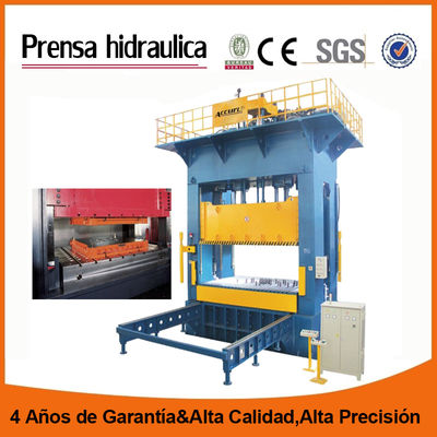 Prensa hidráulica cuatros columnas HSP-1000 prensa hidraulica de moldeo