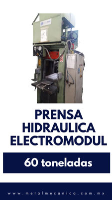 Prensa Hidraulica Electromodul 60 toneladas - Foto 2