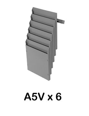 Présentoir mural A5V 6 Compartiments - Sistemas David