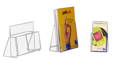 présentoirs de brochures plexiglass - Photo 3
