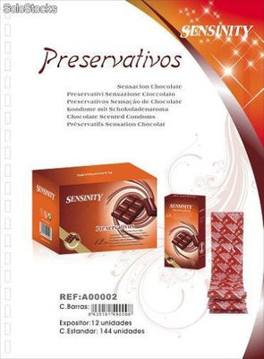 Preservativos Chocolate