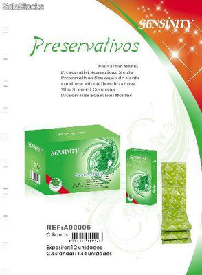 Preservativos Menta