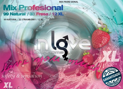 Preservativos MIX Profesional 144 In Love