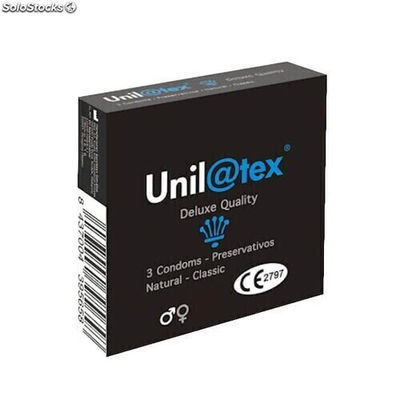 Preservativos Naturales Unil@tex 3uds,