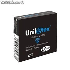 Preservativos Naturales Unil@tex 3uds,
