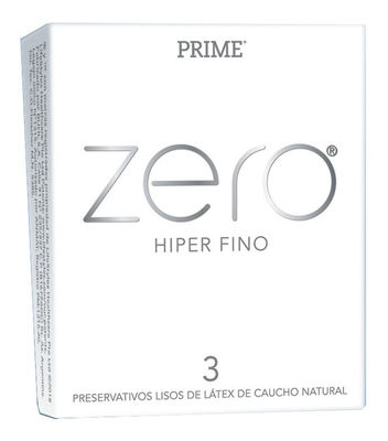 Preservativos Prime Zero HIPER FINO x 12 cajitas