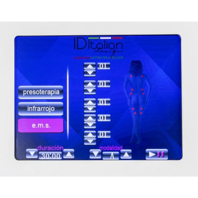 Presoterapia Digital 3 en 1 Premium electroestimulación + sauna y pantalla - Foto 4