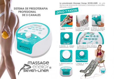 Pressothérapie Professional 5 Channel 5 caméras plus Massage Énergie