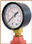 Pressure gauge 1/4&amp;quot; OD 50 Radial ~ Posterior connections - Foto 2