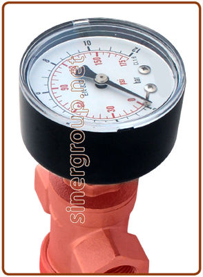 Pressure gauge 1/4&amp;quot; OD 50 Radial ~ Posterior connections - Foto 3