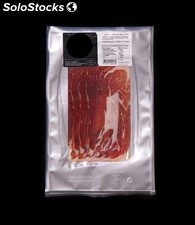 Presunto ibérico de bolota fatiado