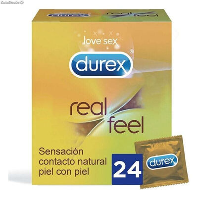 Prezerwatywy Durex Real Feel (24 uds)