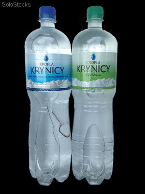 Primavera Agua Kropla Krynicy - Botella 1,5l - 0,15 €, 0,5l -0,12 €