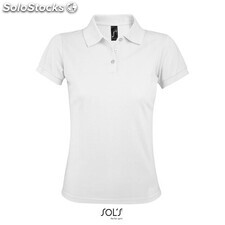 Prime polo mujer 200g Blanco 3XL MIS00573-wh-3XL
