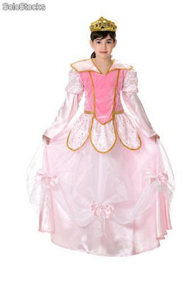 Princess kids rosa costume