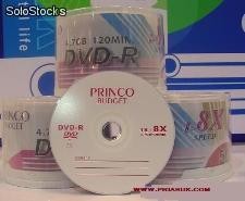 Princo dvd -r t50 budget 8x