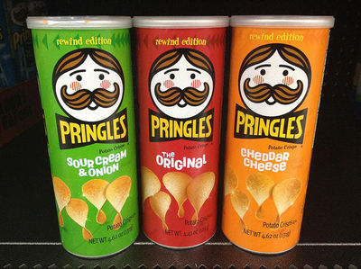 Pringles 40g, 65, 150g, 154g, 161g, 165g ,169g and 187g