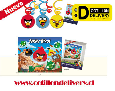 Producto Angry Birds Decomuro y Decotecho