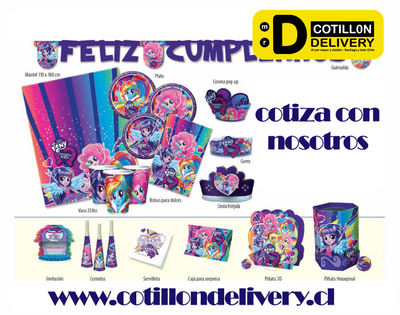 Producto My Little Pony Cumpeaños pack