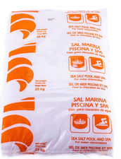 Producto químico para tratamiento de aguas sal saco polvo 25kg