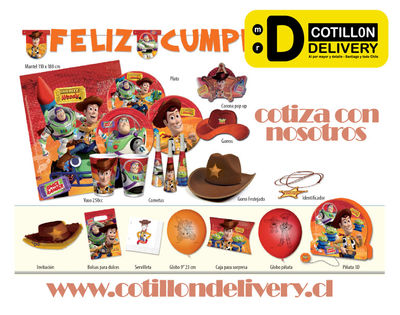 Producto Toy Story Cumpleaños pack