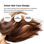 Professional Anti-scalding Hair Straightener Brush, with Smart Ceramic Heated El - Photo 2