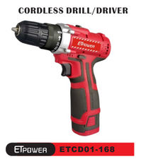 Professional powertools Cordless Drill ETCD01-168 with good quality