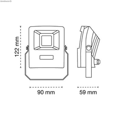 Projecteur led bars 10W 6000K - Photo 4