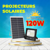 Projecteur solaire 120W