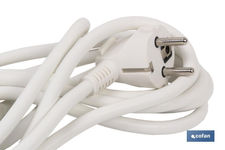 Prolongador de cable eléctrico | Varias medidas de cable (3 x 1,5 mm) | Base