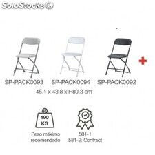 Promo Pack 56 Sillas plegables + carro Alex Chair - Foto 2