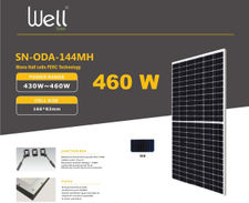 Promotion- Panneaux solaires 460W Well mono half cut perc